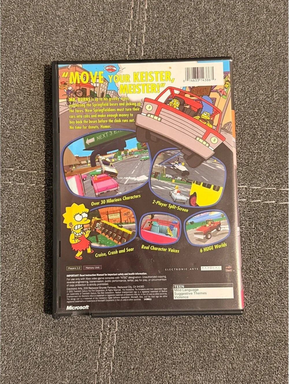 The Simpsons: Road Rage for Xbox